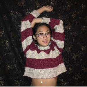 Cropped vintage sweater